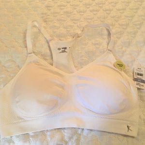 NWT White Danskin Sports Bra 2X